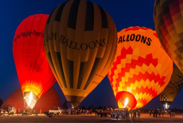 Hot Air Balloon and Luxor East and West Bank full day tour