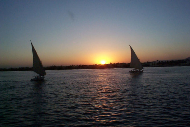 Luxor: Nile River Felucca Ride with Banana Island Lunch