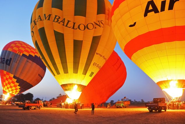 Luxor Hot Air Balloon & West Bank Guided Tour